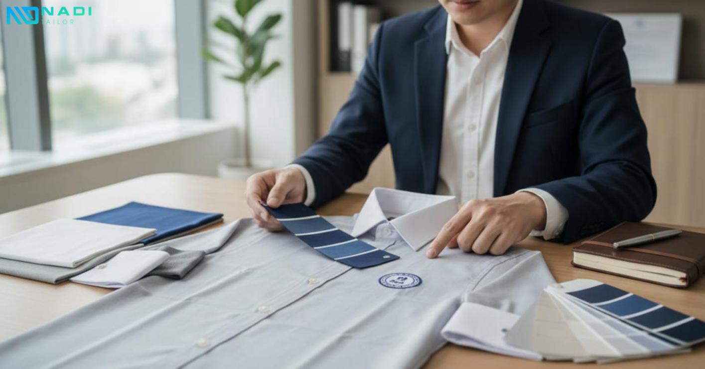 Chất liệu, màu sắc và chi tiết nhận diện cần ưu tiên khi đặt may Chất liệu, màu sắc và chi tiết nhận diện cần ưu tiên khi đặt may
