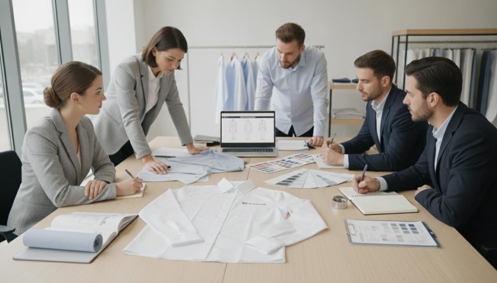 Sơ Mi Đồng Phục: Chọn Mẫu, Vải Và Form Chuẩn 2 Sơ Mi Đồng Phục: Chọn Mẫu, Vải Và Form Chuẩn