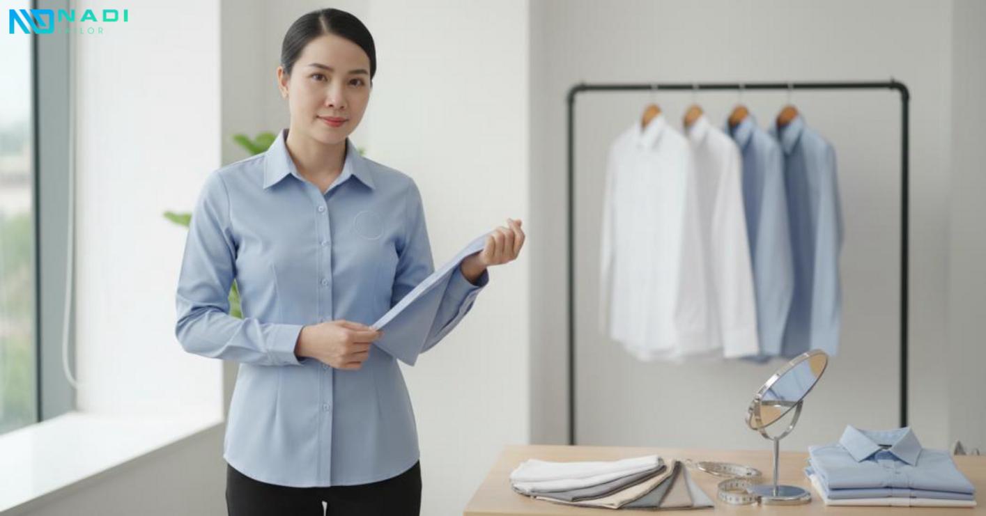 Các tiêu chí quyết định mẫu sơ mi đồng phục đẹp và dễ mặc