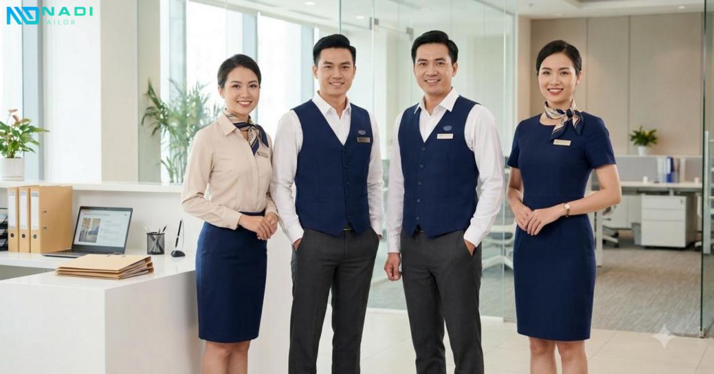 Chọn trang phục phù hợp giúp đồng bộ hình ảnh và tạo sự chuyên nghiệp