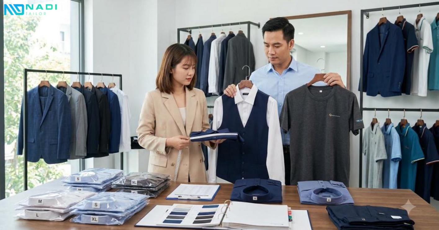 Đồng phục nam cần phù hợp môi trường, vận hành và hình ảnh thương hiệu Đồng phục nam cần phù hợp môi trường, vận hành và hình ảnh thương hiệu