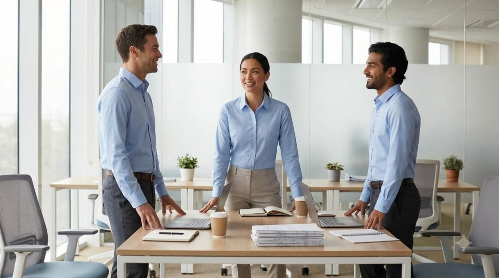 May Đồng Phục Sơ Mi Đẹp Theo Yêu Cầu 8 May Đồng Phục Sơ Mi Đẹp Theo Yêu Cầu