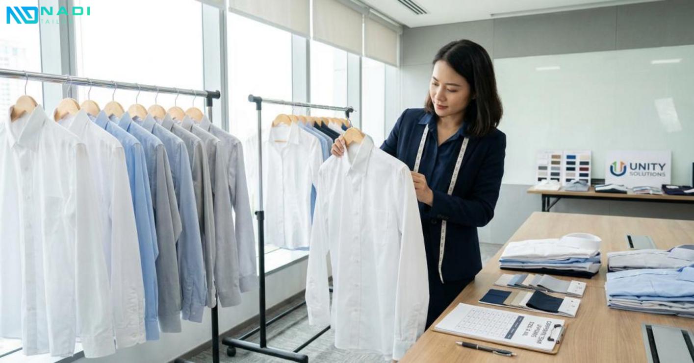 Áo sơ mi công sở phù hợp với doanh nghiệp cần nhìn từ những tiêu chí nào Áo sơ mi công sở phù hợp với doanh nghiệp cần nhìn từ những tiêu chí nào
