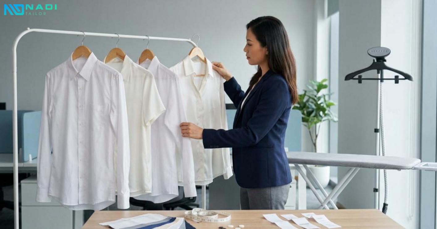 Chất liệu, tay áo và màu sắc ảnh hưởng thế nào đến áo sơ mi công sở Chất liệu, tay áo và màu sắc ảnh hưởng thế nào đến áo sơ mi công sở