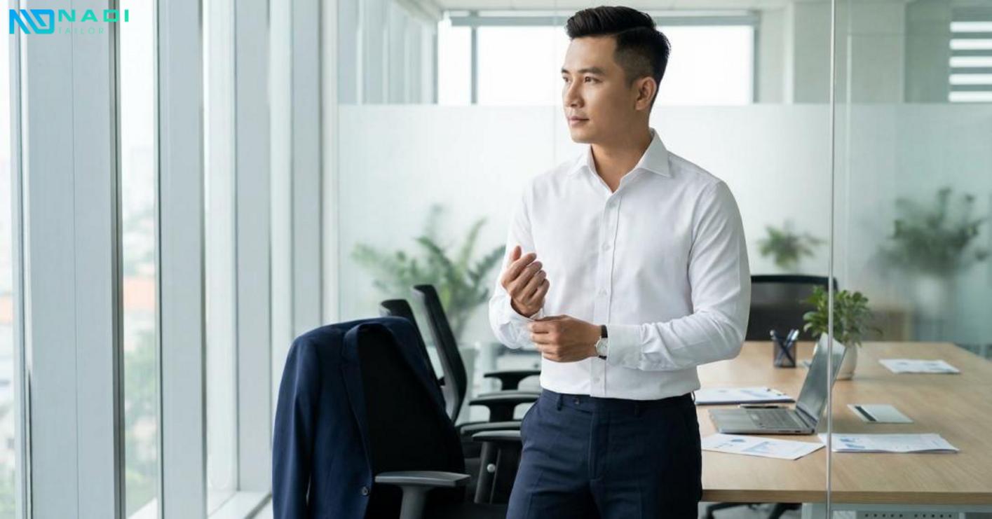 Áo sơ mi nam cao cấp là gì và vì sao phù hợp môi trường công sở Áo sơ mi nam cao cấp là gì và vì sao phù hợp môi trường công sở