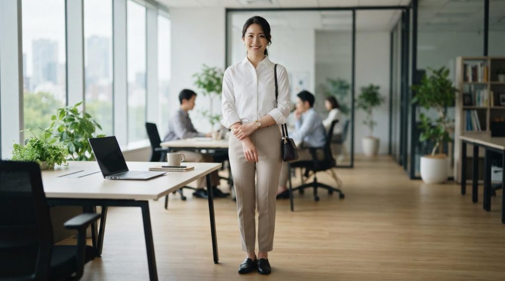 Áo Trắng Công Sở Thanh Lịch, Kín Đáo Cho Nàng