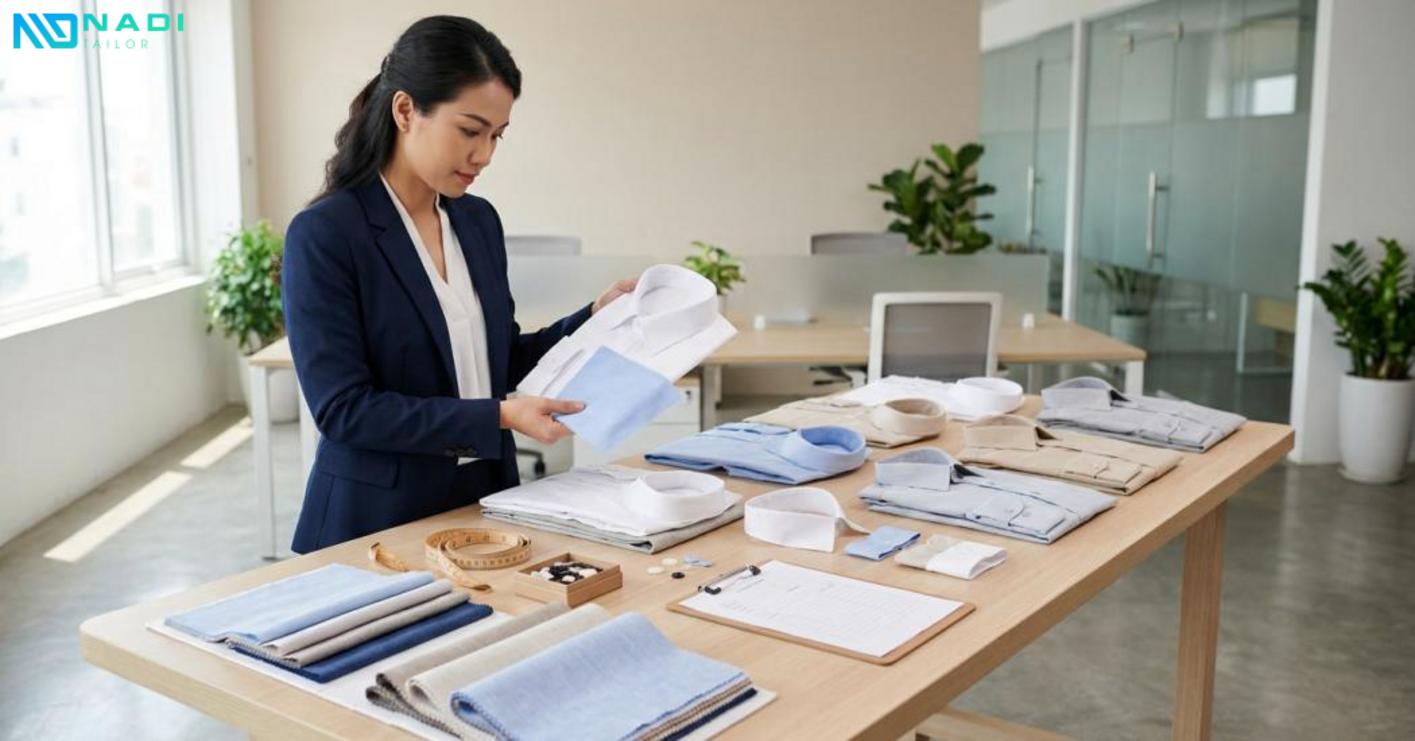 Chất liệu, màu sắc và form áo nên ưu tiên khi đặt may đồng phục Chất liệu, màu sắc và form áo nên ưu tiên khi đặt may đồng phục