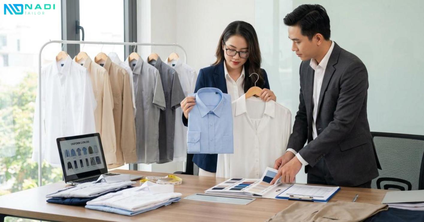 Những câu hỏi thường gặp về sơ mi công sở