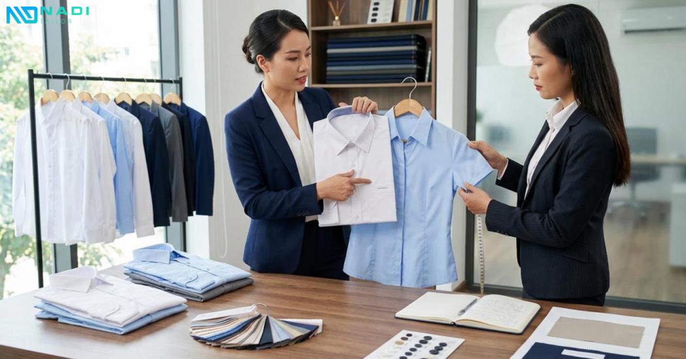Những câu hỏi thường gặp về sơ mi nam nữ đồng phục